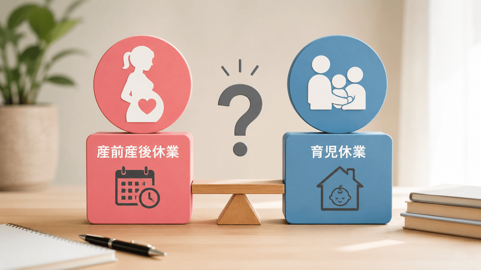 産前産後休業と育児休業の違い