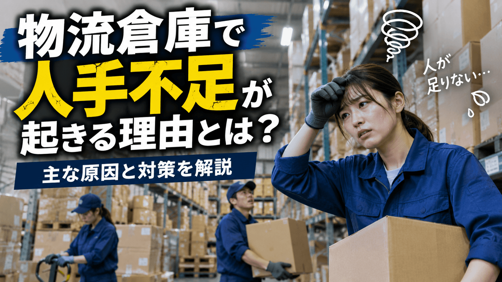 物流倉庫で人手不足が起きる理由